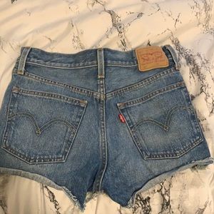 LEVI jean shorts